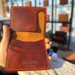 Moena London – Handcrafted Badalassi Wax Leather Card Holder - Image 6